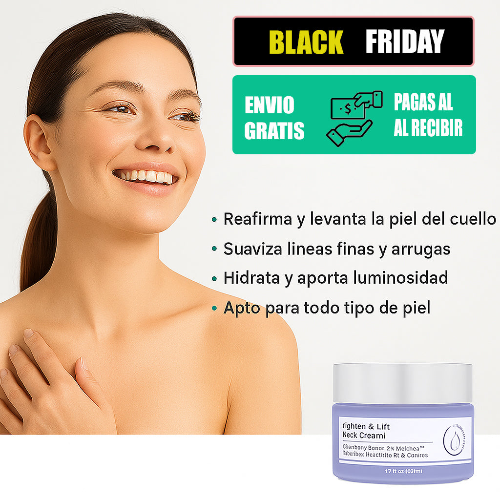 Crema antienvejecimiento para el cuello