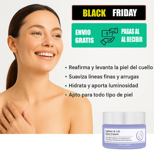 Crema antienvejecimiento para el cuello
